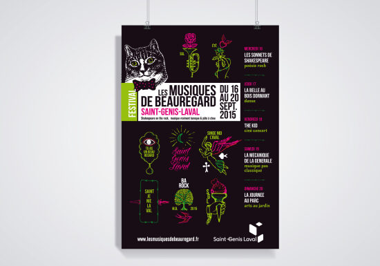 Affiche Musique Beauregard